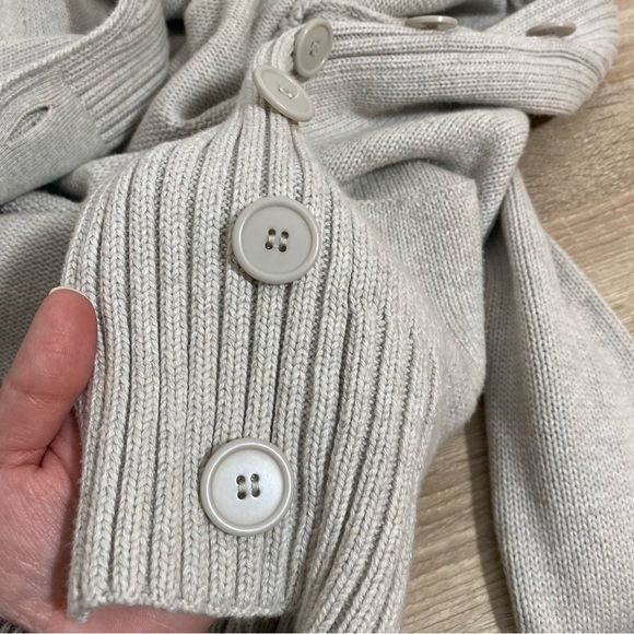 J Crew Factory chunky knit cardigan - Picture 5 of 6